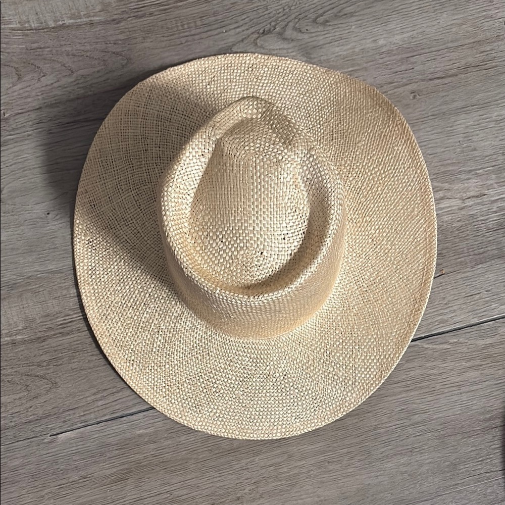 Lack Of Color Cream Straw Hat